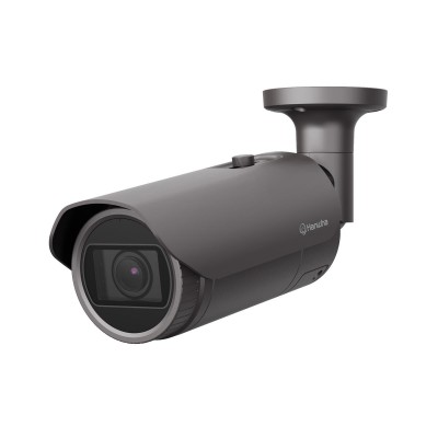 Мережева камера циліндрична 5MP @ 30fps, motorized vari-focal lens 3.1x (3.2 ~ 10.0mm) (100°~31°) QNO-8080R HANWHA VISION