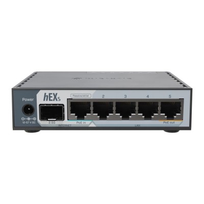 Мережевий коммутатор Ethernet з функцією маршрутизації E60IUGS MIKROTIK