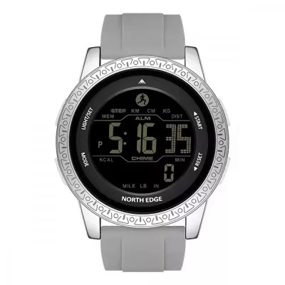 Механічний Годинник NORTH EDGE Apollo silver