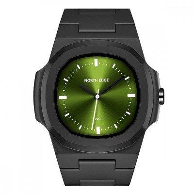 Механічний Годинник NORTH EDGE VOLT black/green