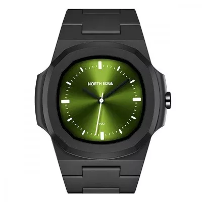 Механічний Годинник NORTH EDGE VOLT black/green
