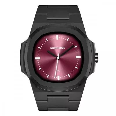 Механічний Годинник NORTH EDGE VOLT black/red