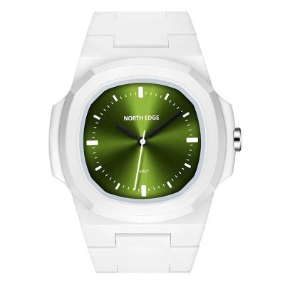 Механічний Годинник NORTH EDGE VOLT white/green