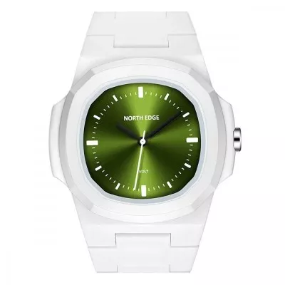 Механічний Годинник NORTH EDGE VOLT white/green