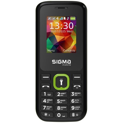 Мобільний телефон Sigma mobile X-style 171 MINI black-green Мобільний телефон Sigma mobile X-style 171 MINI black-green