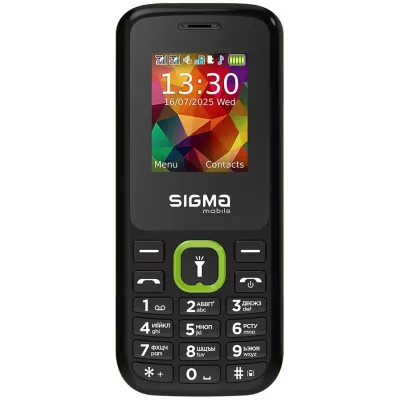 Мобільний телефон Sigma mobile X-style 171 MINI black-green