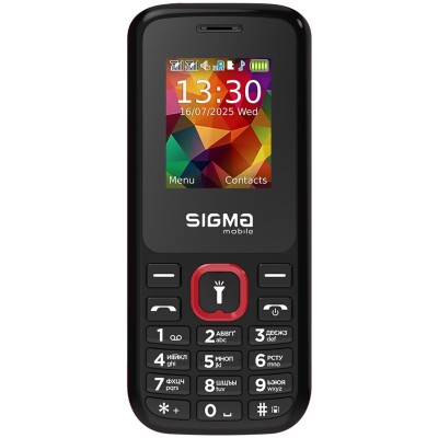 Мобільний телефон Sigma mobile X-style 171 MINI black-red Мобільний телефон Sigma mobile X-style 171 MINI black-red