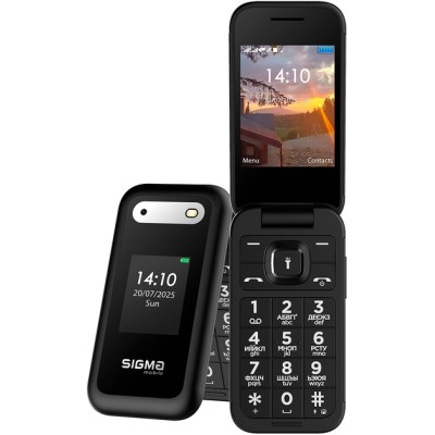 Мобільний телефон Sigma mobile X-style 281 CLIK black Мобільний телефон Sigma mobile X-style 281 CLIK black