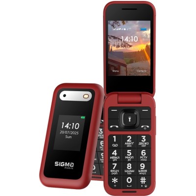 Мобільний телефон Sigma mobile X-style 281 CLIK red Мобільний телефон Sigma mobile X-style 281 CLIK red