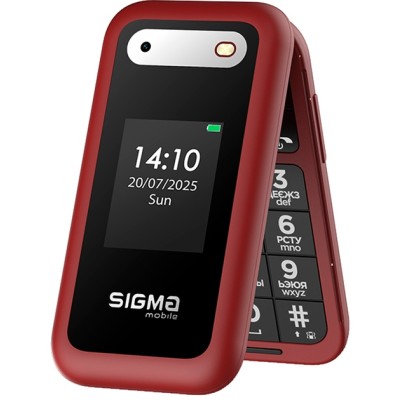 Мобільний телефон Sigma mobile X-style 281 CLIK red Мобільний телефон Sigma mobile X-style 281 CLIK red