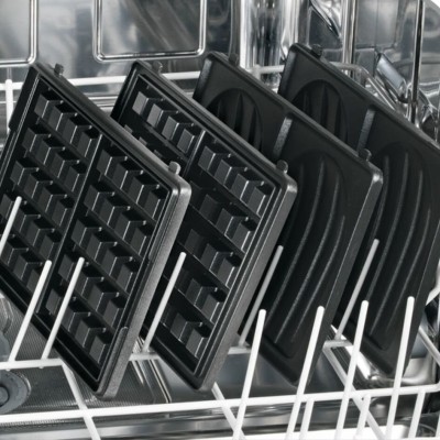 Мультимейкер Tefal Coppertinto 700Вт, тефлон, 2 пластини, корпус-метал, чорно-бронзовий (SW341G10)