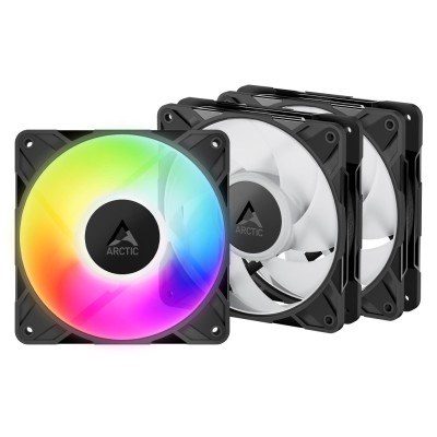Набір із трьох вентиляторів для корпусу 120MM P12 PRO A-RGB 3PCS ACFAN00310A ARCTIC Набір із трьох вентиляторів для корпусу 120MM P12 PRO A-RGB 3PCS ACFAN00310A ARCTIC