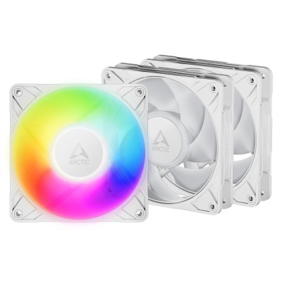 Набір із трьох вентиляторів для корпусу 120MM P12 PRO A-RGB WHT ACFAN00326A ARCTIC Набір із трьох вентиляторів для корпусу 120MM P12 PRO A-RGB WHT ACFAN00326A ARCTIC