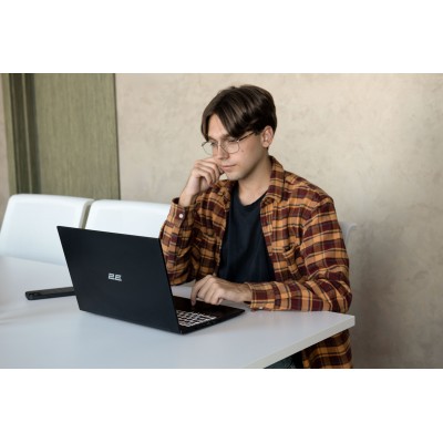 Ноутбук 2E Imaginary 15.6" FHD IPS AG, Intel i3-1215U, 8GB, F256GB, UMA, Win11PE, Чорний (NL57AU-15UA08-W11EDU6)