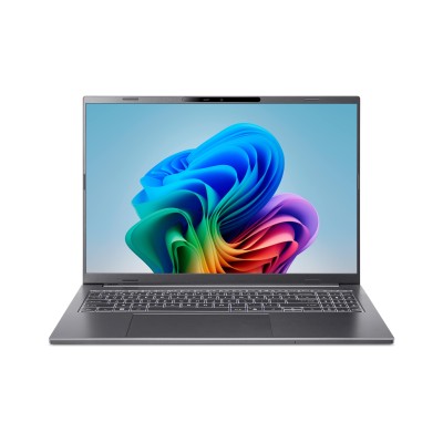 Ноутбук ACER Aspire 16 A16-61M 16" WUXGA+ OLED, AMD R7-350, 32GB, F1GB, UMA, Win11, сірий (NX.JP0EU.002)