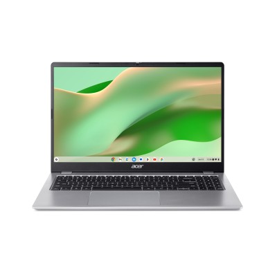 Ноутбук ACER Chromebook CB315-6HT 15.6" FHD IPS Touch, Intel 3-N355, 8GB, F128GB, UMA, ChromeOS, сріблястий (NX.JLYEU.001)