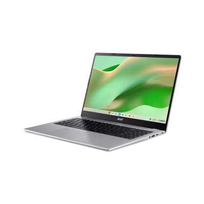 Ноутбук ACER Chromebook CB315-6HT 15.6" FHD IPS Touch, Intel 3-N355, 8GB, F128GB, UMA, ChromeOS, сріблястий (NX.JLYEU.001)
