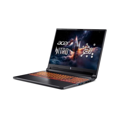 Ноутбук ACER Nitro V 16 ANV16-61 16" WUXGA IPS, AMD R9-365, 32GB, F1TB, NVD5070-8, Lin, чорний (NH.U1EEU.008)