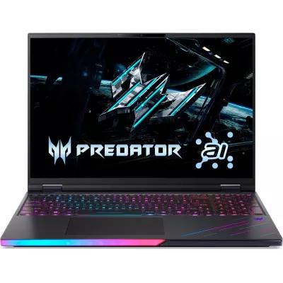 Ноутбук ACER Predator Helios 16 PH16-73 16" OLED, Intel U9-275HX, 64GB, F2TB, NVD5070Ti-12, Win11P, чорний (NH.QW1EU.002)