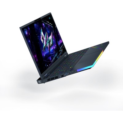 Ноутбук ACER Predator Helios 16 PH16-73 16" OLED, Intel U9-275HX, 64GB, F2TB, NVD5090-24, Win11P, чорний (NH.QW0EU.002)