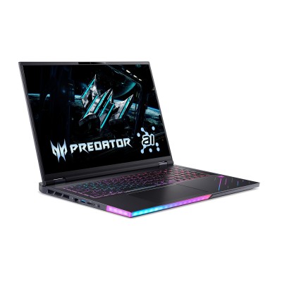 Ноутбук ACER Predator Helios 18 PH18-73 18" WQUXGA IPS, Intel U9-275HX, 64GB, F2TB, NVD5090-24, Lin, чорний (NH.QVXEU.003)