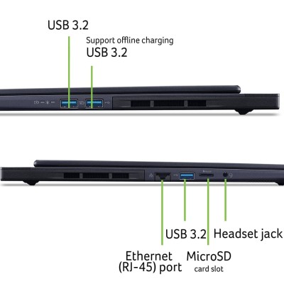 Ноутбук ACER Predator Helios Neo 16S PHN16S-71 16" OLED, Intel U7-255HX, 32GB, F1TB, NVD5060-8, Lin, чорний (NH.QZEEU.006)