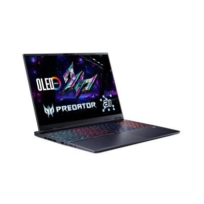 Ноутбук ACER Predator Helios Neo 16S PHN16S-71 16" OLED, Intel U7-255HX, 32GB, F1TB, NVD5060-8, Lin, чорний (NH.QZEEU.006)