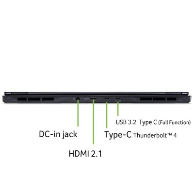Ноутбук ACER Predator Helios Neo 16S PHN16S-71 16" OLED, Intel U9-275HX, 64GB, F2TB, NVD5060-8, Lin, чорний (NH.QZEEU.002)