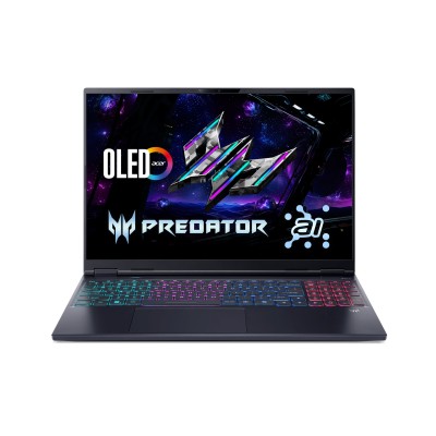 Ноутбук ACER Predator Helios Neo 16S PHN16S-71 16" OLED, Intel U9-275HX, 64GB, F2TB, NVD5070-8, Lin, чорний (NH.QZFEU.001)