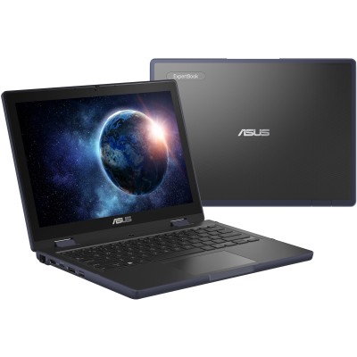 Ноутбук ASUS BR1204FTA-R90131 12.2" WUXGA Touch, Intel N250, 16GB, F512GB, UMA, NoOS (90NX08U1-M00490)