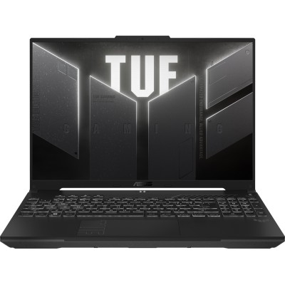 Ноутбук ASUS TUF Gaming F16 FX607VU-RL141 16" FHD+ IPS, Intel 5 210H, 16GB, F512GB, NVD4050-6, NoOS, Сірий (90NR0N06-M00CX0)