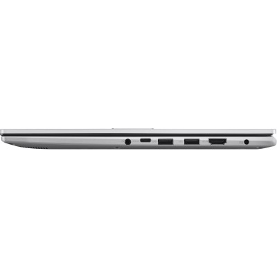 Ноутбук ASUS Vivobook 15 X1502VA-BQ490 15.6" FHD IPS, Intel i7-13620H, 16GB, F512GB, UMA, NoOS, Сріблястий (90NB10T2-M00MN0)