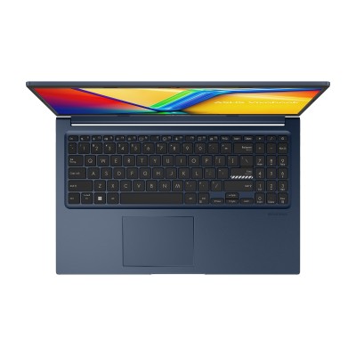 Ноутбук ASUS Vivobook 15 X1504VA-BQ3123 15.6" FHD IPS, Intel 5 120U, 16GB, F512GB, UMA, NoOS, Блакитний (90NB13Y1-M01560)