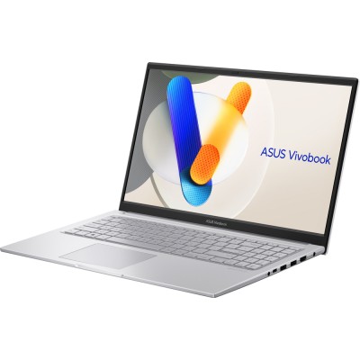 Ноутбук ASUS Vivobook 15 X1504VA-BQ700W 15.6" FHD IPS, Intel i3-1315U, 16GB, F512GB, UMA, Win11, Сріблястий (90NB10J2-M04410)