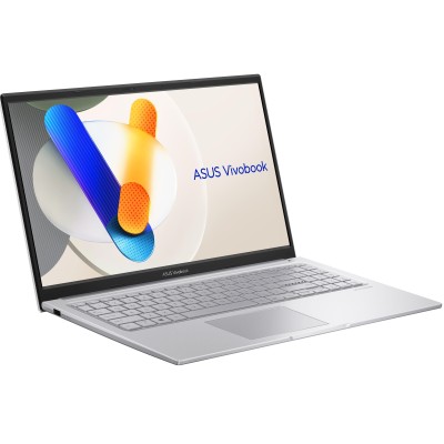 Ноутбук ASUS Vivobook 15 X1504VA-BQ700W 15.6" FHD IPS, Intel i3-1315U, 16GB, F512GB, UMA, Win11, Сріблястий (90NB10J2-M04410)