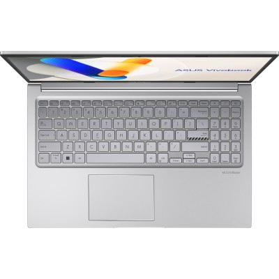 Ноутбук ASUS Vivobook 15 X1504VA-BQ700W 15.6" FHD IPS, Intel i3-1315U, 16GB, F512GB, UMA, Win11, Сріблястий (90NB10J2-M04410)