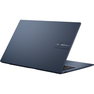Ноутбук ASUS Vivobook 17 X1704VA-AU455 17.3" FHD IPS, Intel 5 120U, 16GB, F512GB, UMA, NoOS, Блакитний (90NB13X2-M003T0)