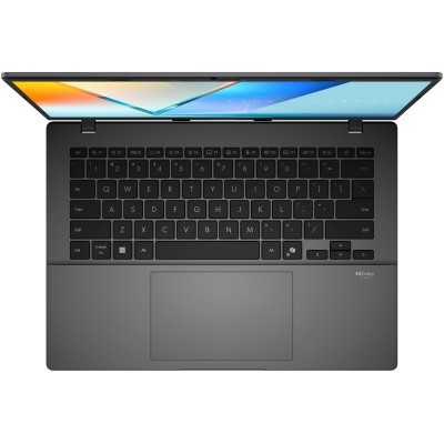 Ноутбук ASUS Vivobook S 14 S3407QA-KP003W 14" 2.5K IPS, Snapdragon X1 26 100, 16GB, F512GB, UMA, Win11, Сірий (90NB16B2-M000R0)