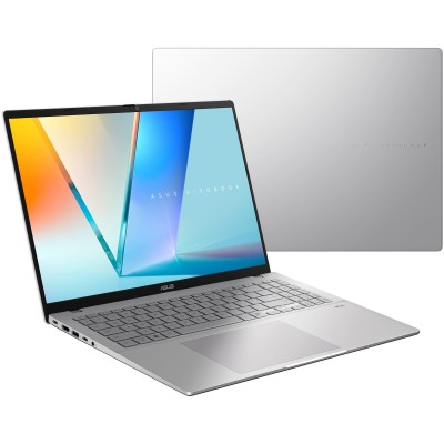Ноутбук ASUS Vivobook S 16 M3607HA-RP012 16" WUXGA IPS, AMD R5-220, 16GB, F512GB, UMA, NoOS, Сріблястий (90NB16F2-M000L0)