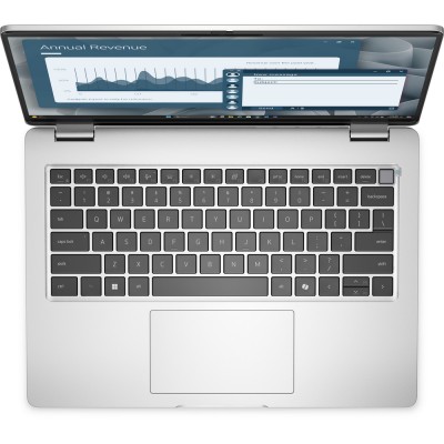 Ноутбук Dell Pro 14 14" FHD+ IPS AG, AMD AI 5 PRO 340, 16GB, F512GB, UMA, Win11P, сріблястий (BTO601PC14255UA_W11P)