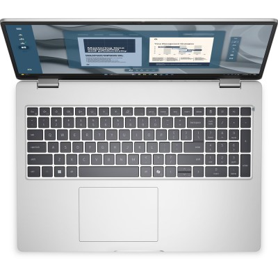 Ноутбук Dell Pro 16 16" FHD+ AG, Intel U5-235U, 32GB, F512GB, UMA, Win11P, сріблястий (BTO106PC16250UA_W11P)