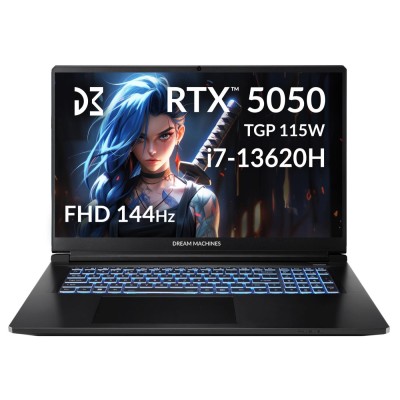 Ноутбук DREAM MACHINES CI7-13620H 17" 32GB/2TB RG5050-17UA28