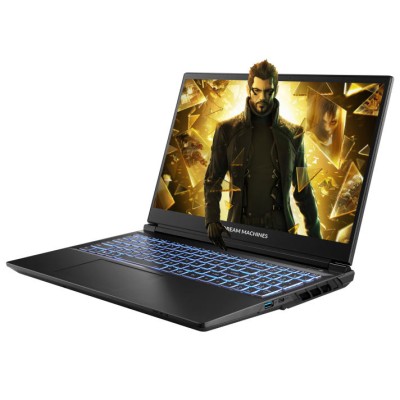 Ноутбук DREAM MACHINES RG5060-15 15.6FHD IPS, Intel U9-275HX, 32GB, F2TB, NVD5060-8, DOS, чорний (RG5060-15UA28)