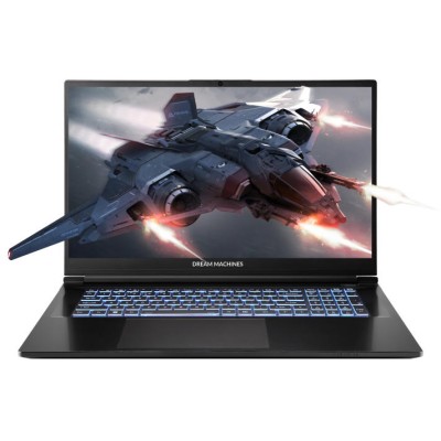 Ноутбук DREAM MACHINES RG5060-17 17.3FHD IPS, Intel U9-275HX, 16GB, F1TB, NVD5060-8, DOS, чорний (RG5060-17UA23)