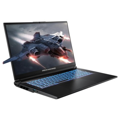 Ноутбук DREAM MACHINES RG5060-17 17.3FHD IPS, Intel U9-275HX, 16GB, F1TB, NVD5060-8, DOS, чорний (RG5060-17UA23)
