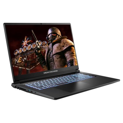Ноутбук DREAM MACHINES RT5070-17 17.3FHD IPS, AMD AI 7 350, 16GB, F1TB, NVD5070-8, DOS, чорний (RT5070-17UA20)