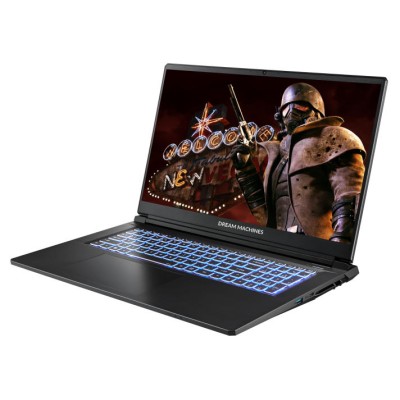 Ноутбук DREAM MACHINES RT5070-17 17.3FHD IPS, AMD AI 7 350, 16GB, F1TB, NVD5070-8, DOS, чорний (RT5070-17UA20)