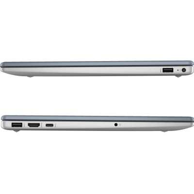 Ноутбук HP 15-fc0103ua 15.6" FHD IPS AG, AMD R5-7520U, 16GB, F512GB, UMA, DOS, синій (B4LX4EA)