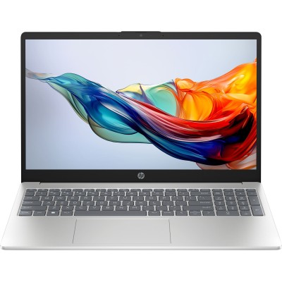Ноутбук HP 15-fc0174ua 15.6" FHD IPS AG, AMD R7-5825U, 16GB, F1024GB, UMA, DOS, сріблястий (C16GKEA)