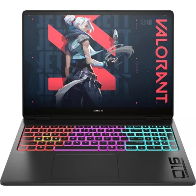 Ноутбук HP OMEN 16-ak0005ua 16" 2K IPS AG, AMD AI 7 350, 32GB, F1024GB, NVD5060-8, DOS, чорний (BV8Y6EA)